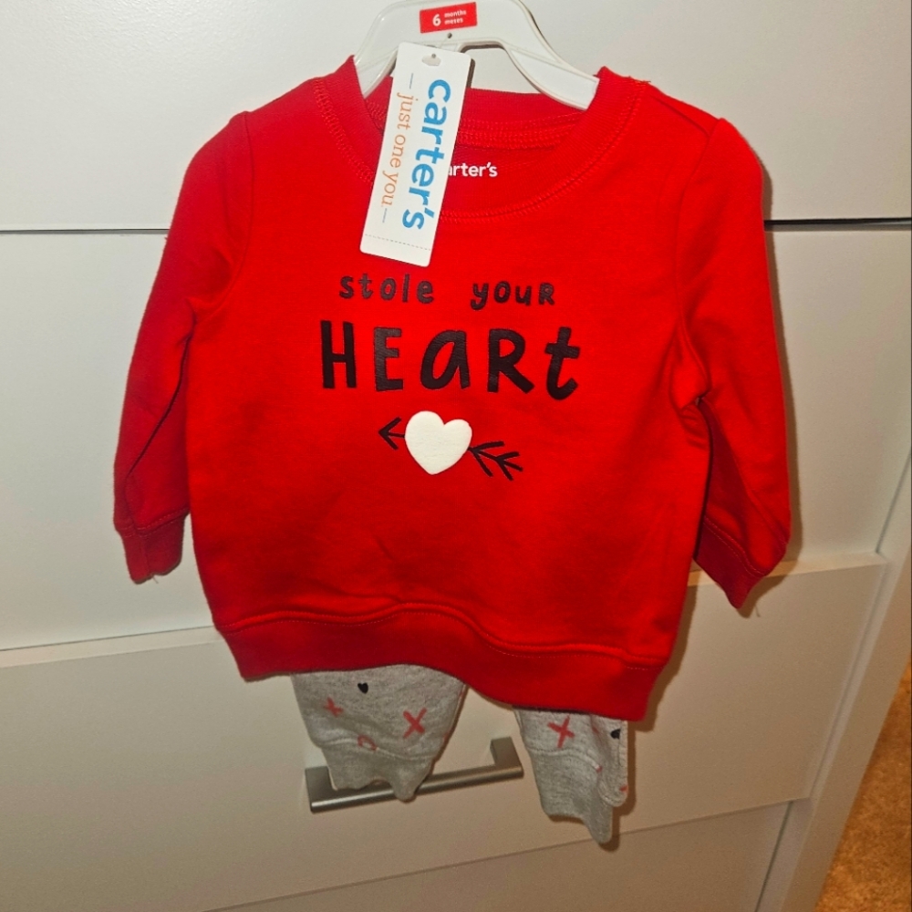 Carter's Red Baby Outfit